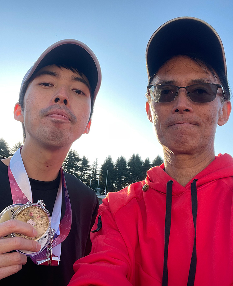 大森健輔さん親子